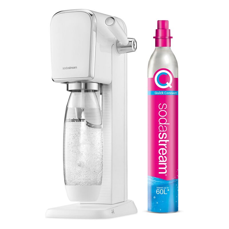 Art kolsyremaskin, vit