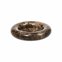 Savi lysestake marmor 3 cm, choko