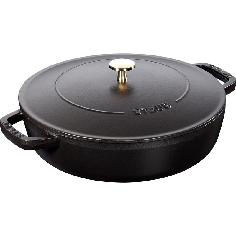 Cocotte Chistera Sautépanne Sort 24 cm 2,4 l