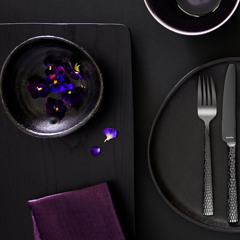 Felicity bestiksæt 24 dele, rustfrit stål sort