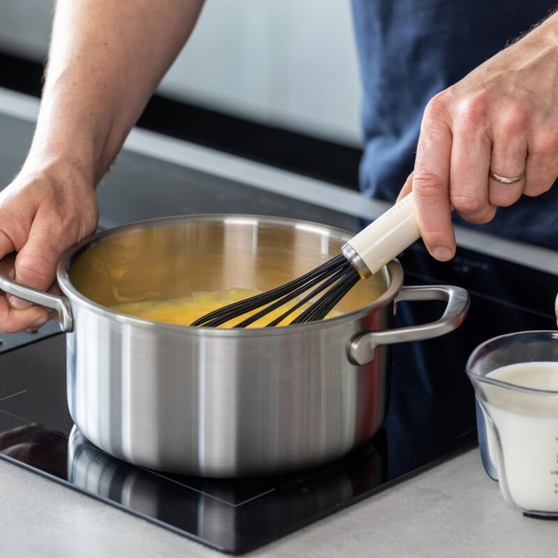 Ballongvisp silikon, almond cream