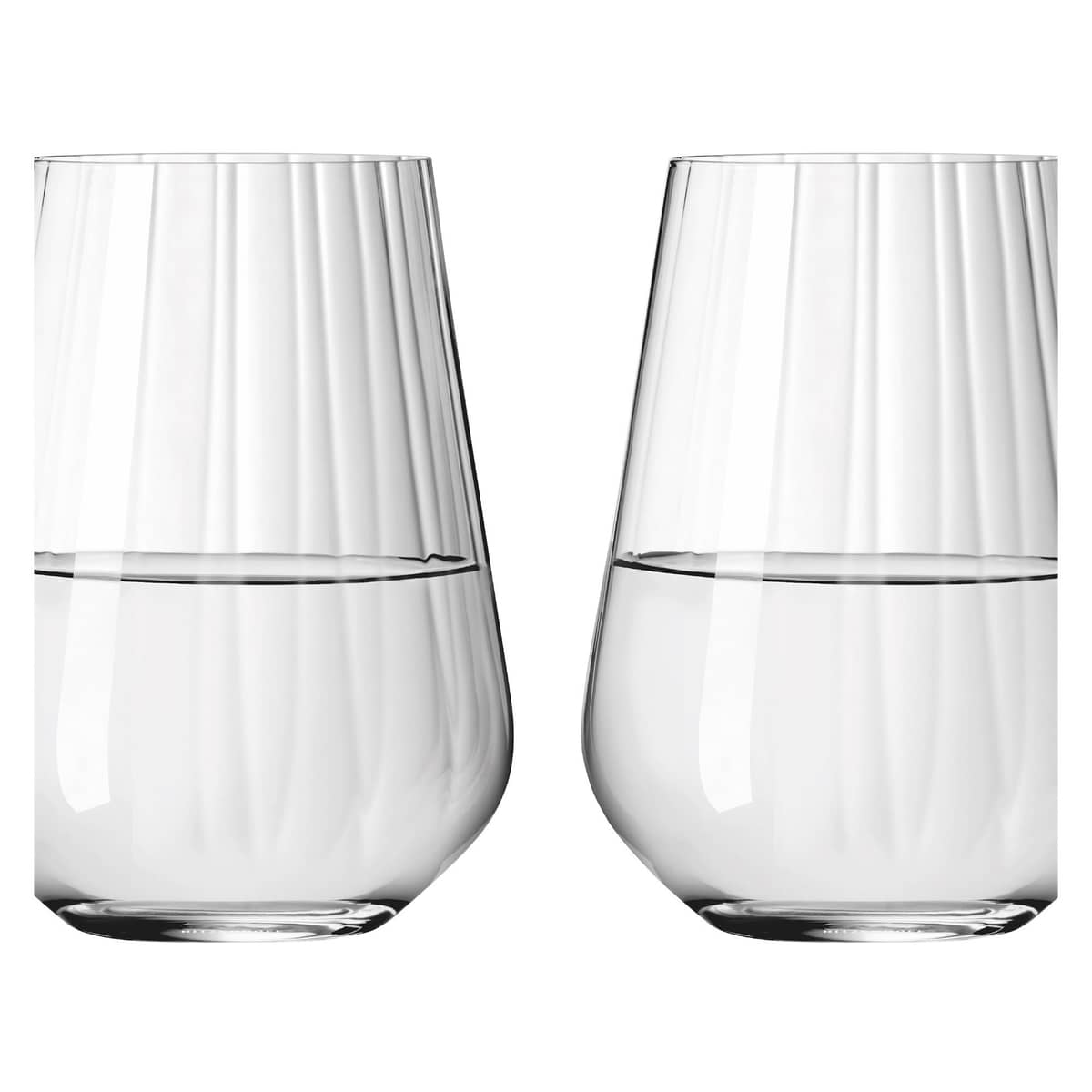 Sternschliff vattenglas, 2-pack