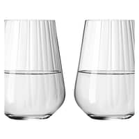 Sternschliff vandglas, 2 stk