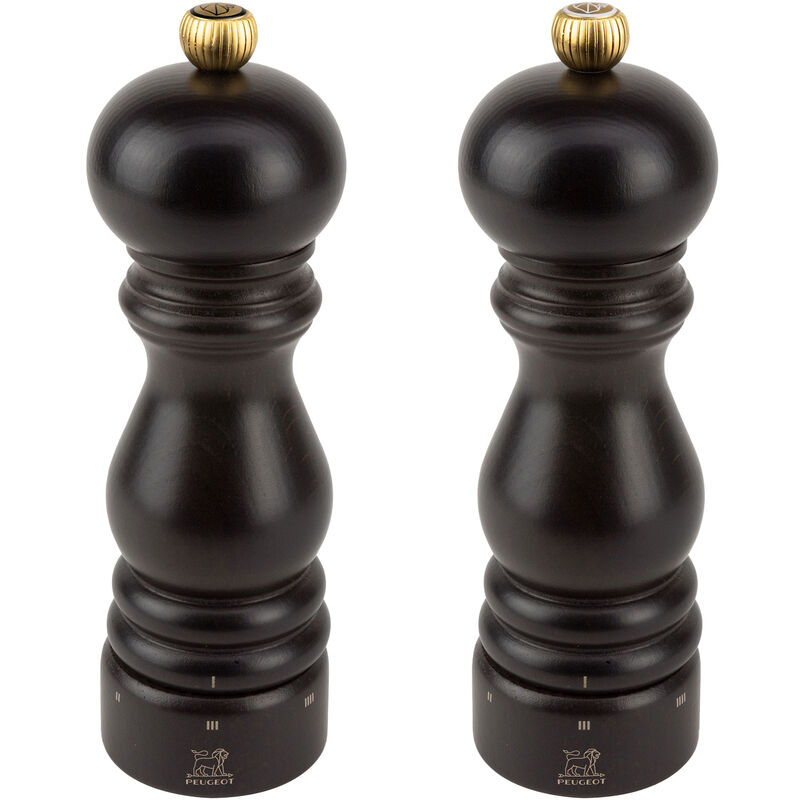 Peugeot Paris u'Select Z DUO Salt- og pepperkvern 18 cm, sjokolade