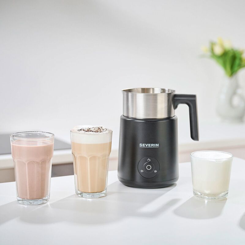 Spuma Lite mælkeskummer 400 ml, sort