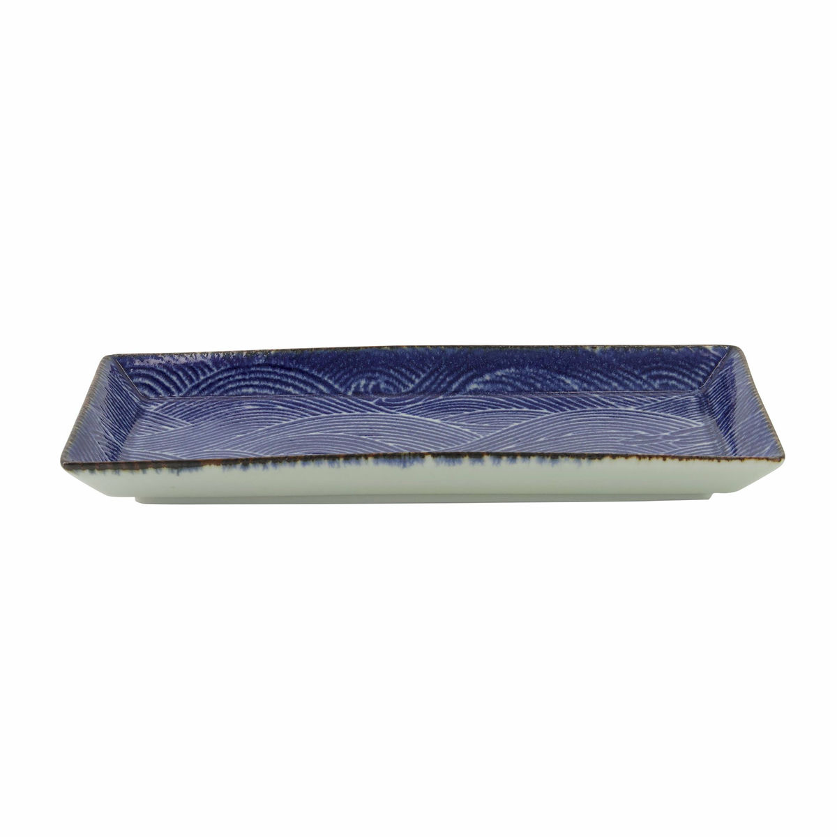 Aisai Seigaiha tallerken 23 x 11 cm