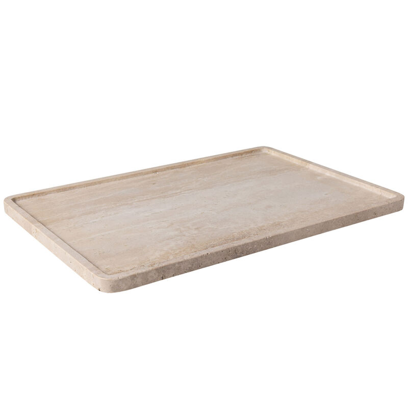 Villeroy & Boch Manufacture Travertine serveringsfat 40,5 x 28,2 cm