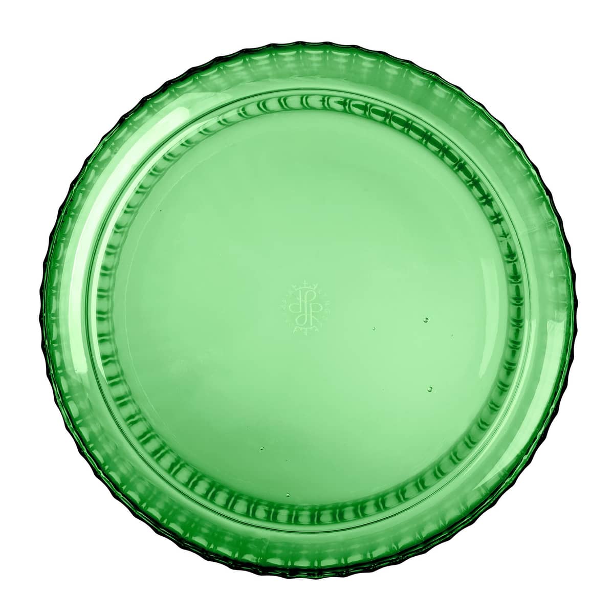 Lyngbyvasen 31 cm, glass - grønn