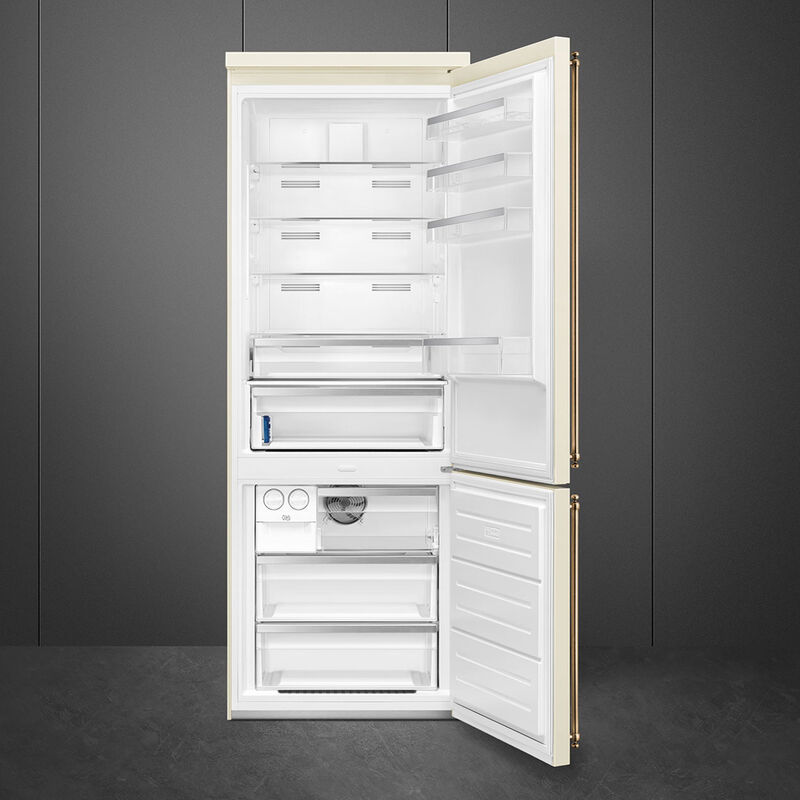 Smeg FA8005RPO6 Kombiskap høyrehengslet 70 cm, creme