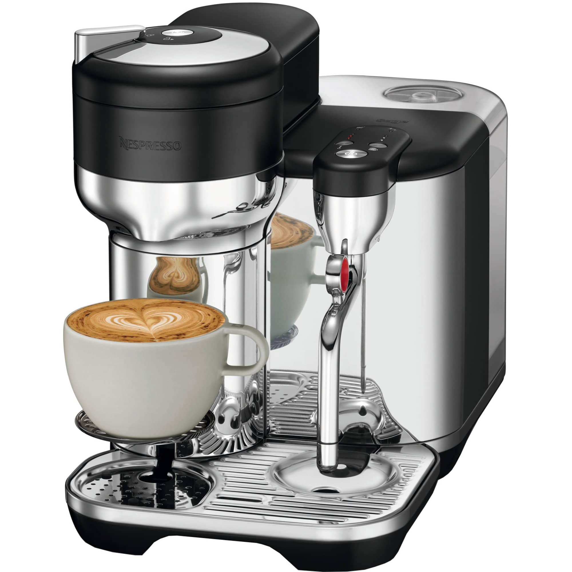 Bilde av Nespresso Vertuo Creatista kapselmaskin fra Sage (sort stål)