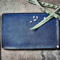 Lautanen Suorakulmainen 31,5 x 20 cm Midnight blue