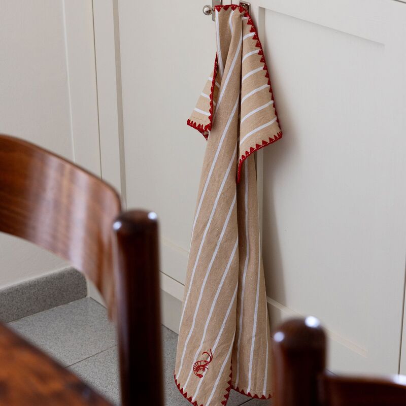 Byon Bubba Keittiöpyyhe 2-pakkaus, beige