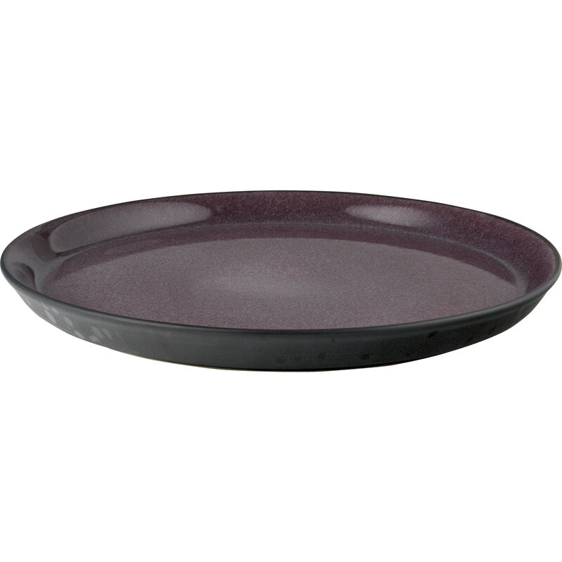 Gastro-lautanen, 27 cm, musta/liila