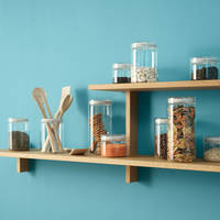 STORE-IT opbevaringsglas 1 l, lysegrå