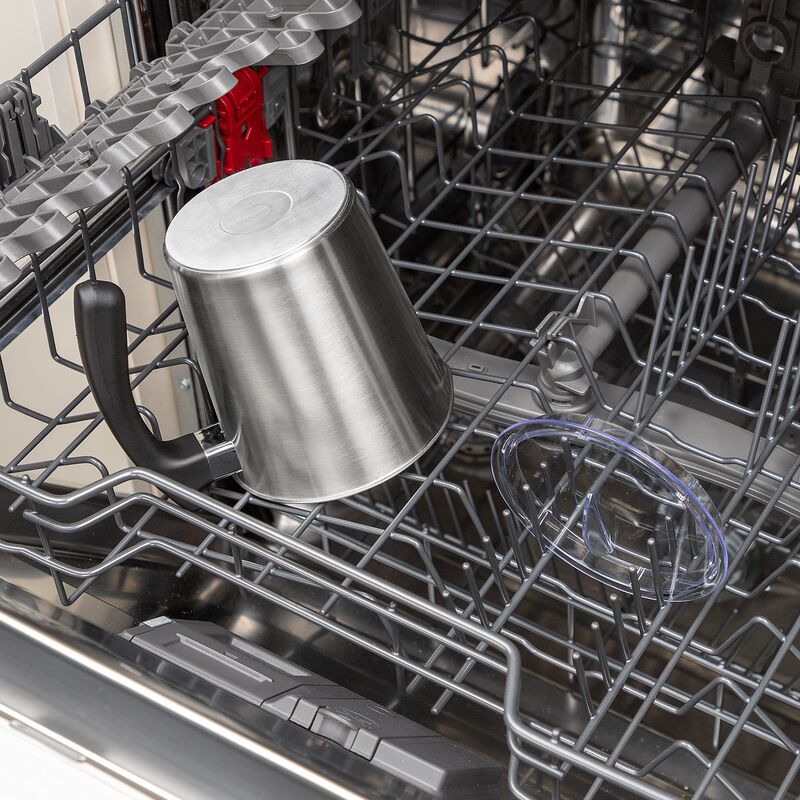 Induction melkeskummer 650 watt, sølv