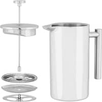 Gastro Stempelkande rustfrit stål, 1 liter