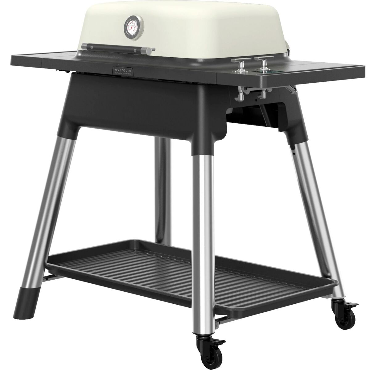 Force gasgrill + grillbetræk & grillplade mat stone