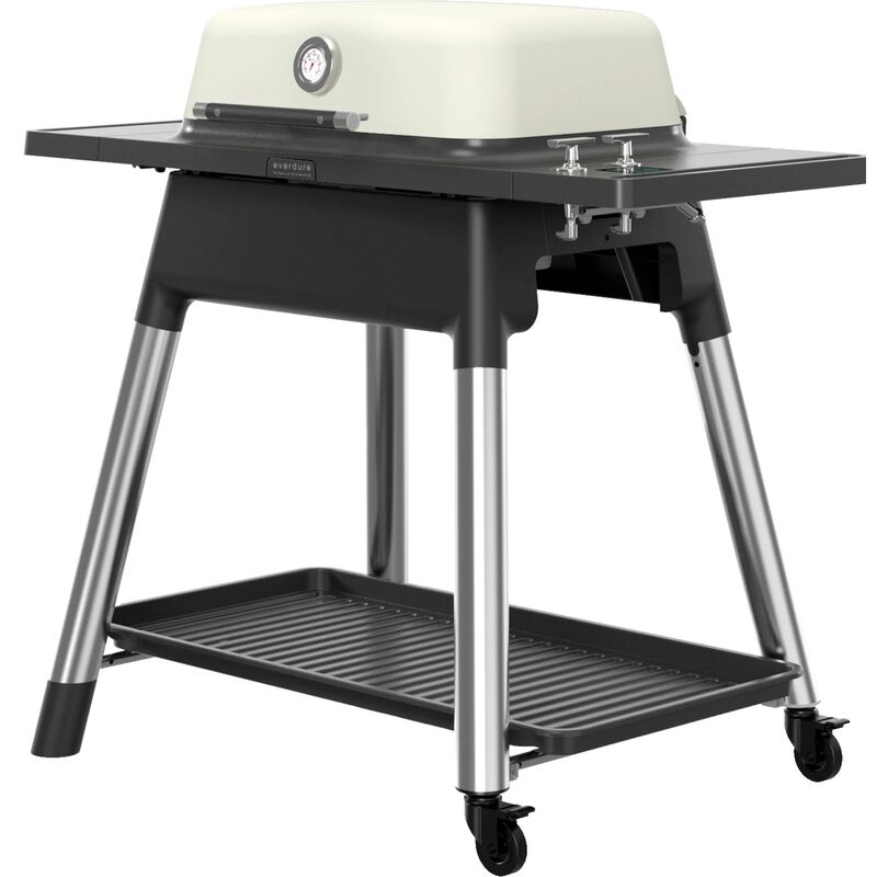 Force gasgrill + grillovertrekk & grillplade matt stone