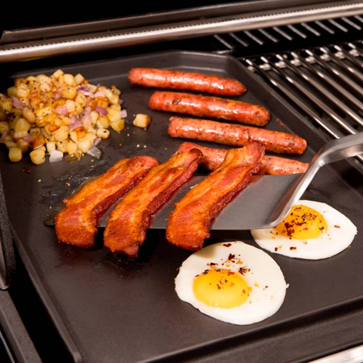 Støbejerns stegebord