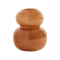 Lasi vas 12,5 cm, nutmeg
