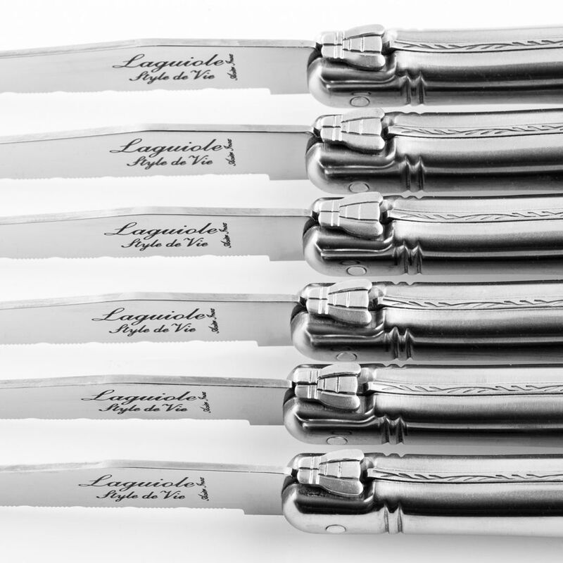 Premium Line grillknivar 6-pack, rostfritt stål