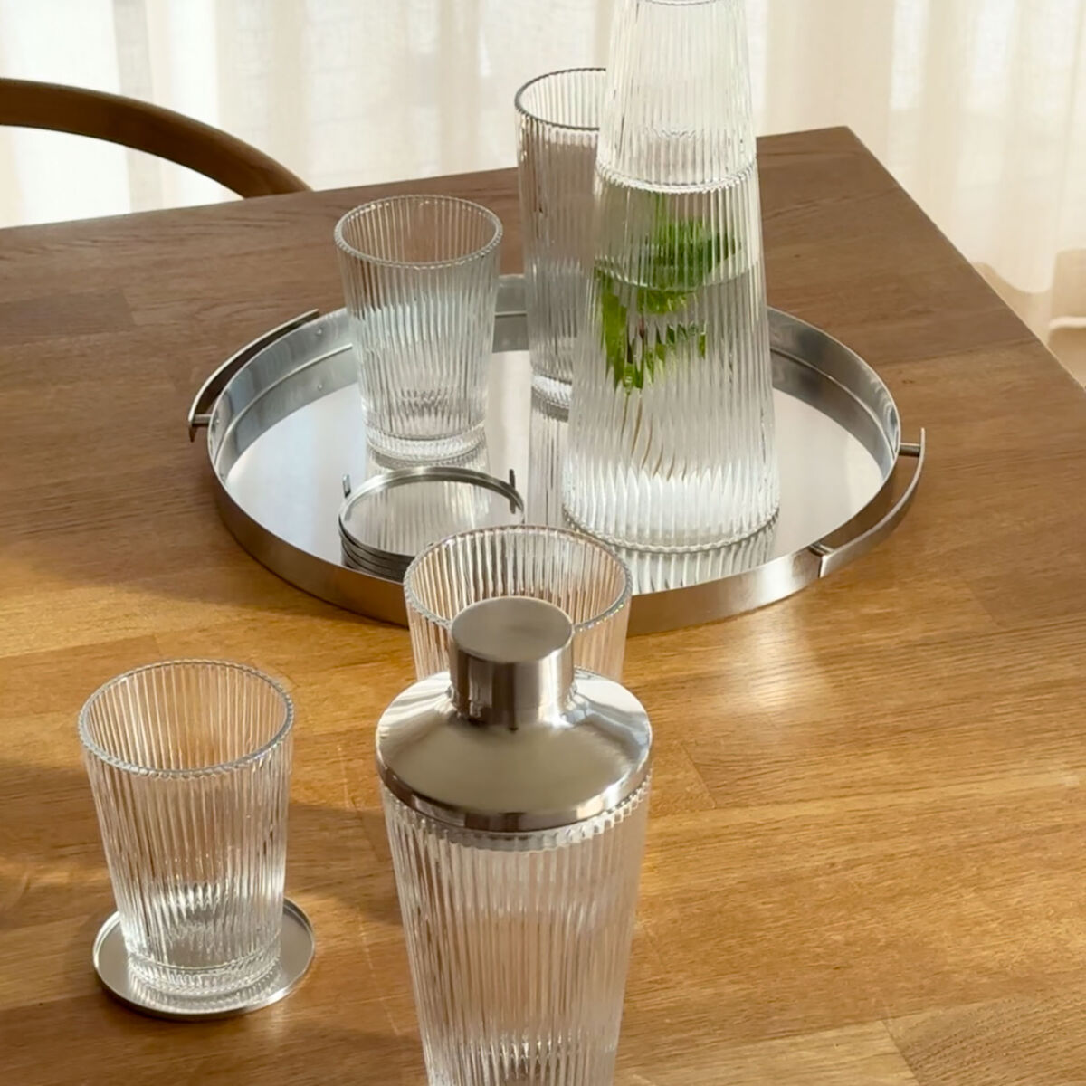 Pilastro drikkeglas, 0,35 liter, klar, 4 stk.