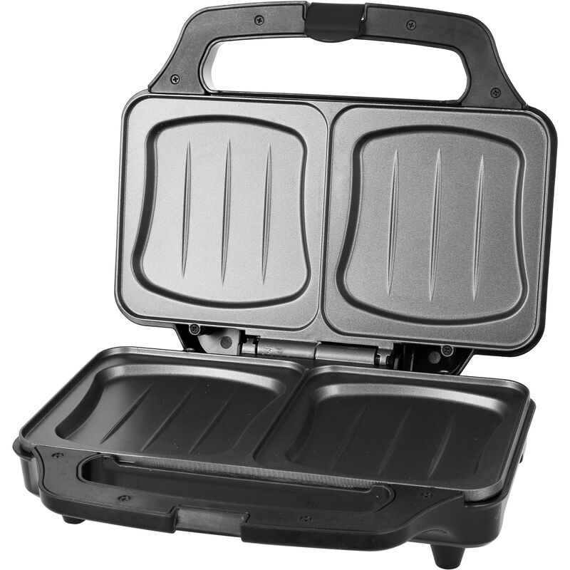 Voileipägrilli XXL, hopea/musta