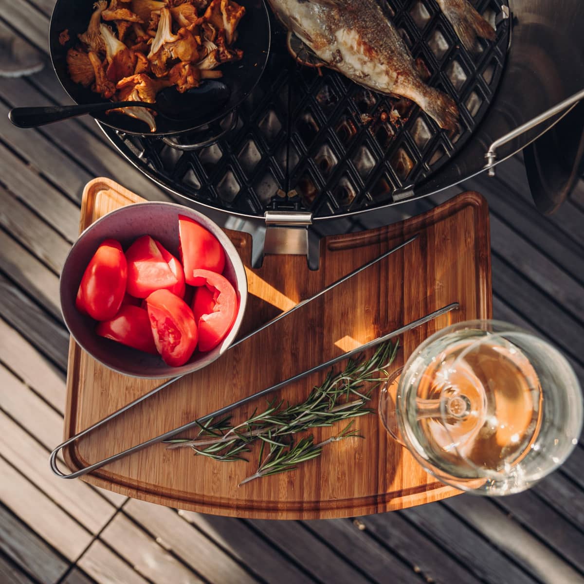 CONE sidobord till grill