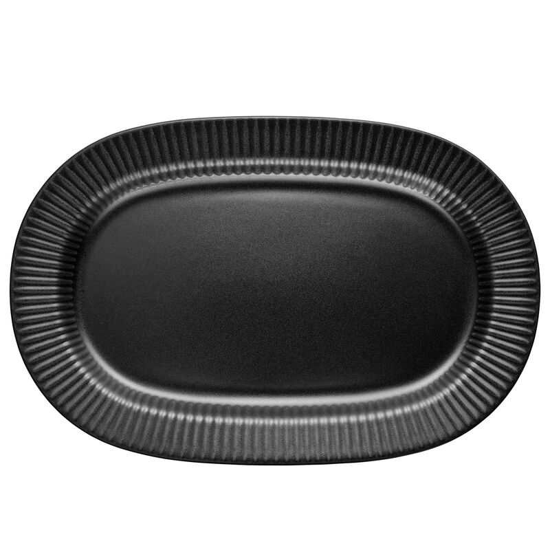 Nova Black serveringsfat 37x25 cm