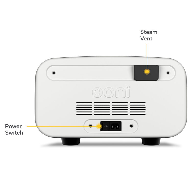 Ooni Volt 2 elektrisk pizzaugn 12", polar white