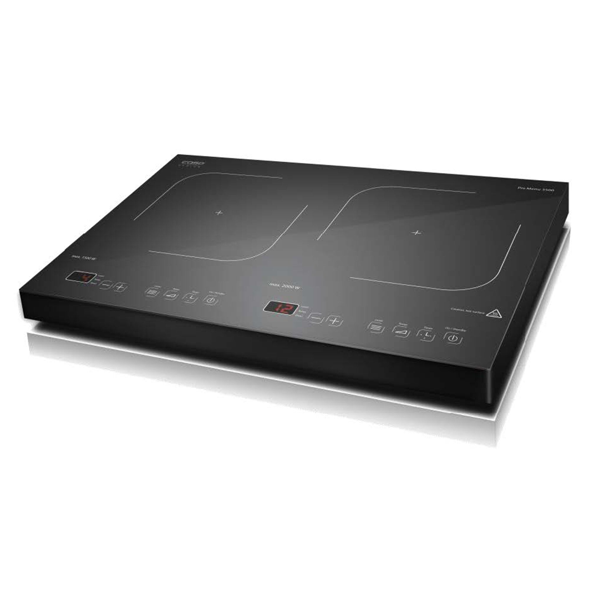 Pro Menu 2800 induktionskogeplade, sort