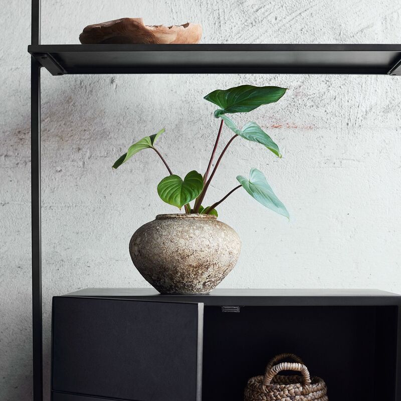 Luna vas 18 cm, beige