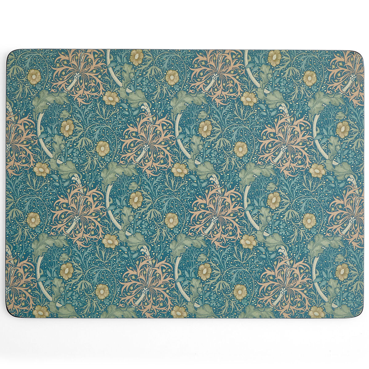 Spode Morris & Co Merilevä pöydänsuojus 40x30 cm 4-pack, vihreä
