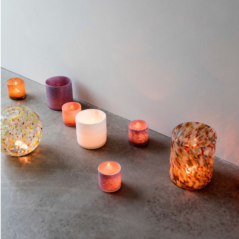 Calore fyrfadsstage extra small, lilla