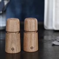Stockholm salt- och pepparkvarn, 11 cm, ek