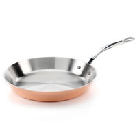 Samuel Groves Stekepanne 28 cm, kobber