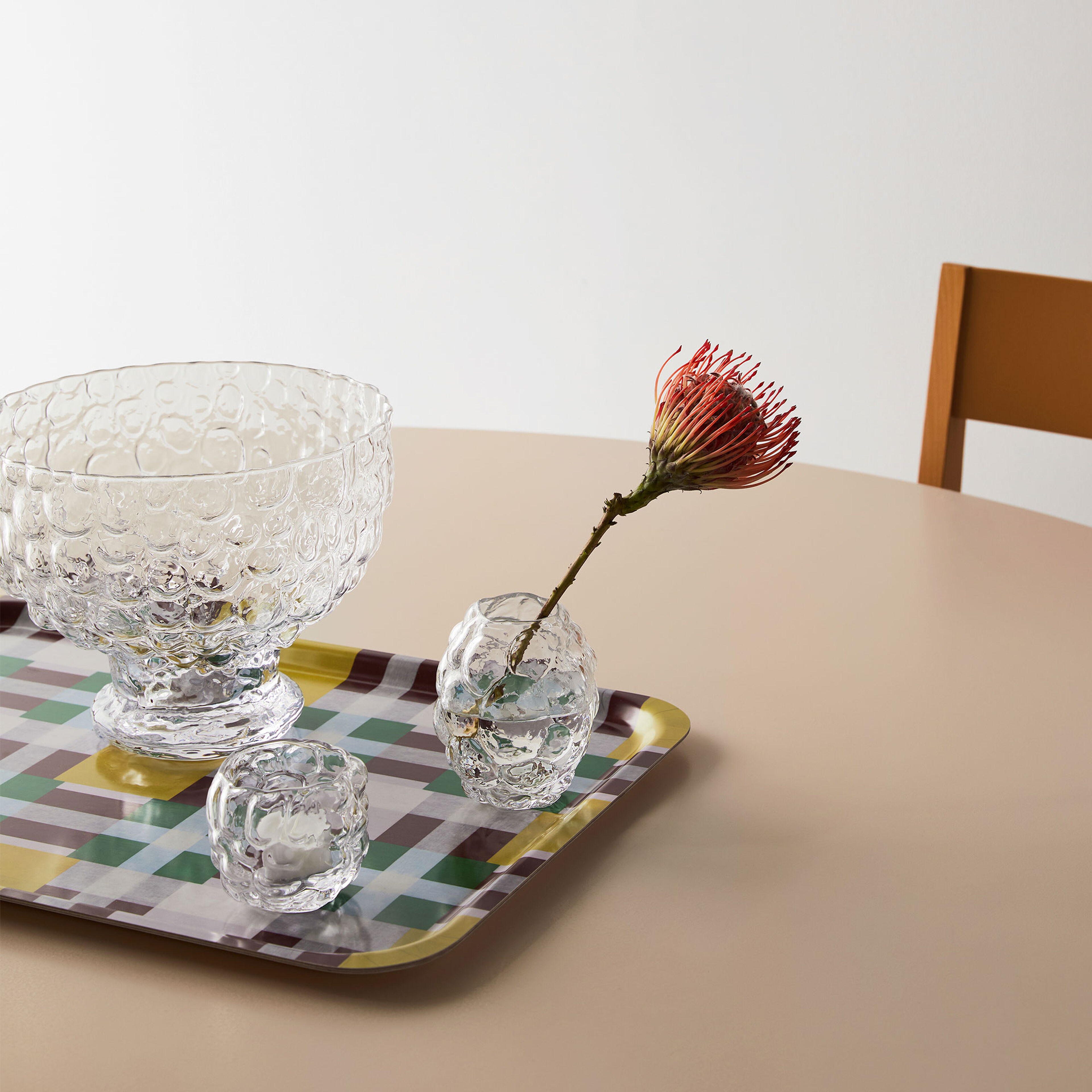 Moss skål 19 cm, klar