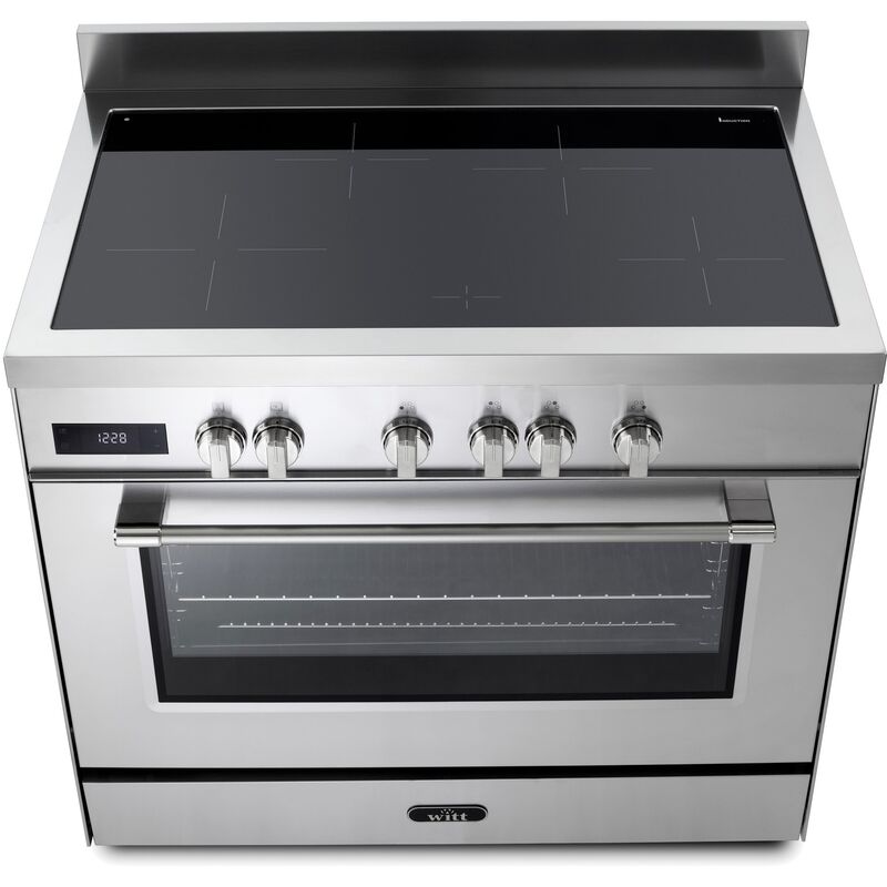 WIC 906 SS induktionsspis, rostfritt stål