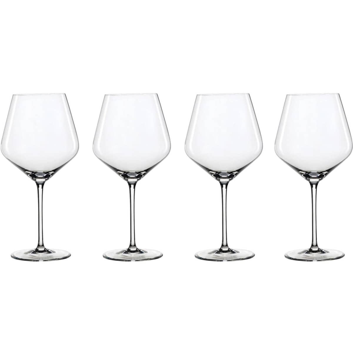 Style Burgundyglas 4-p