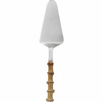 Panda tårtspade 27 cm, bamboo light
