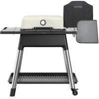 Force gasgrill + grillbetræk & grillplade mat stone