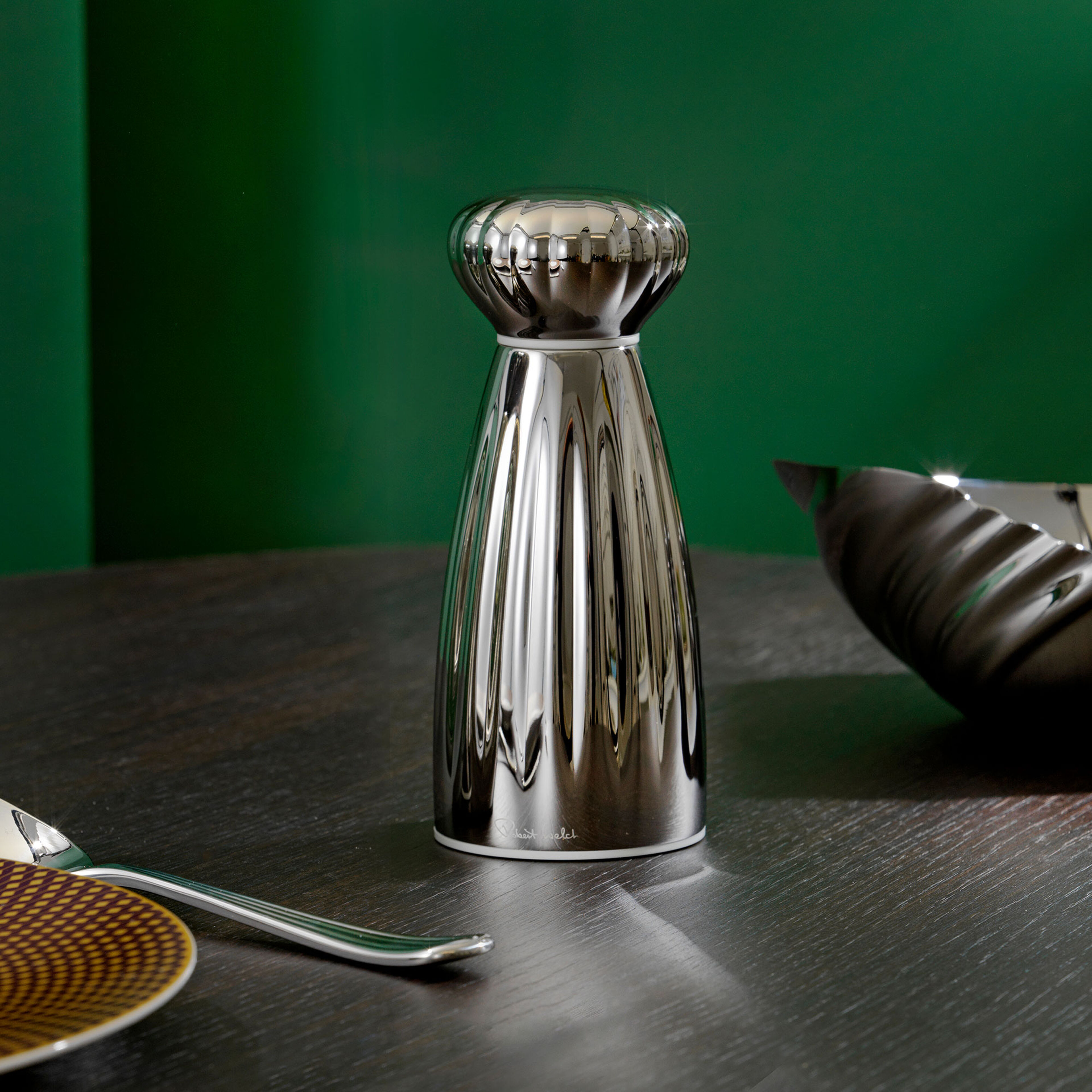 Robert Welch Palm Saltkværn 17 cm, rustfrit stål