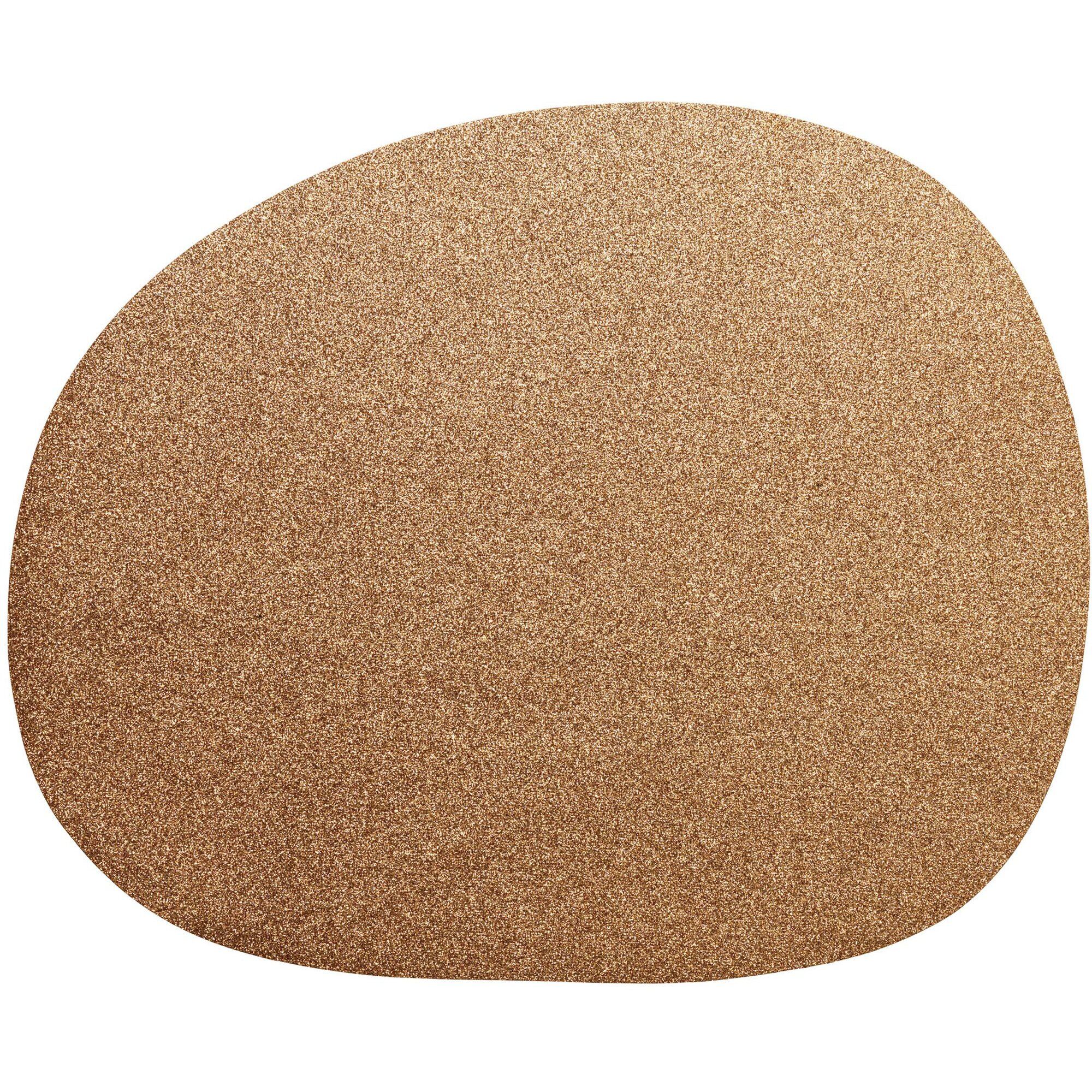 Raw organisk bordstablett brons