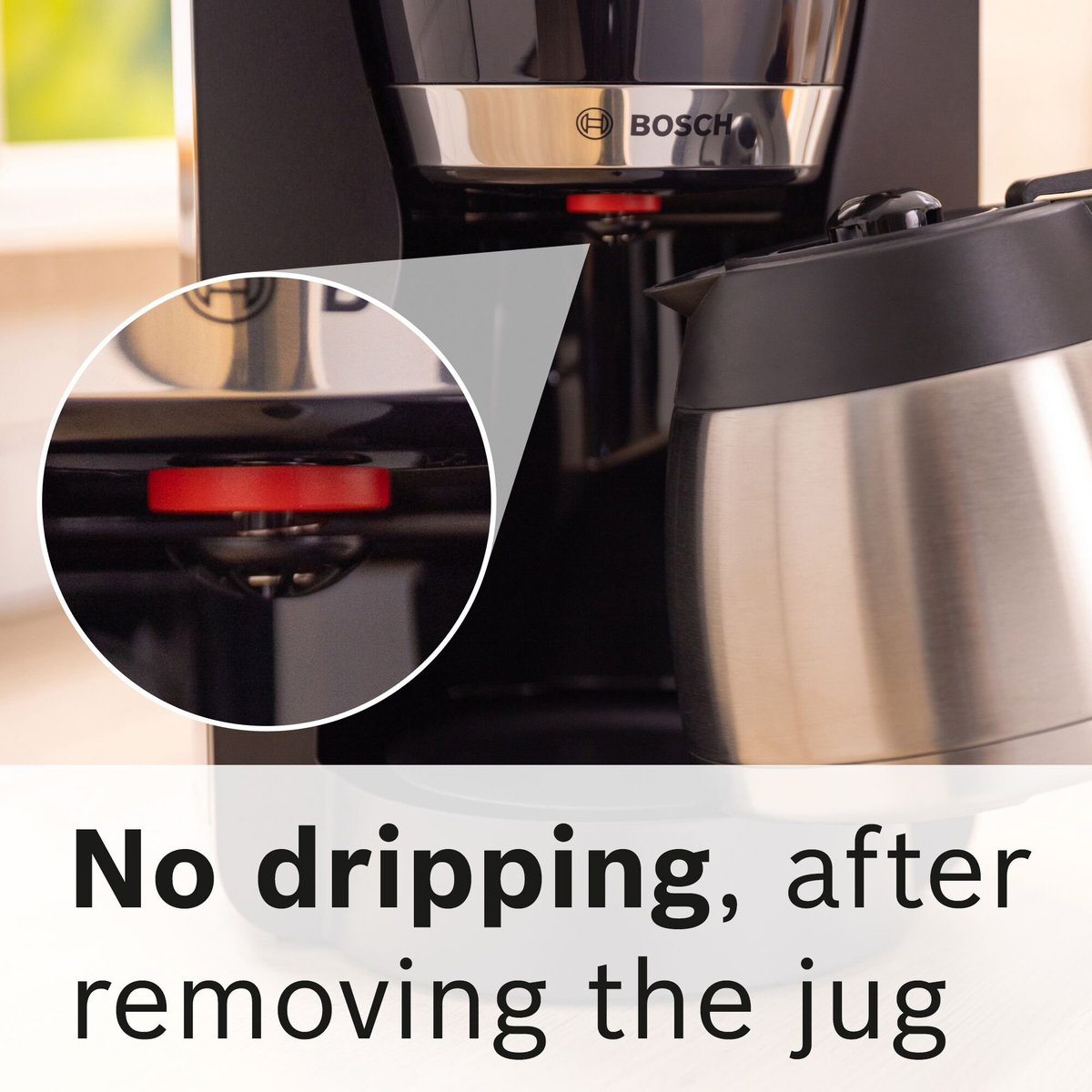 MyMoment Kaffemaskine med termokande, sort