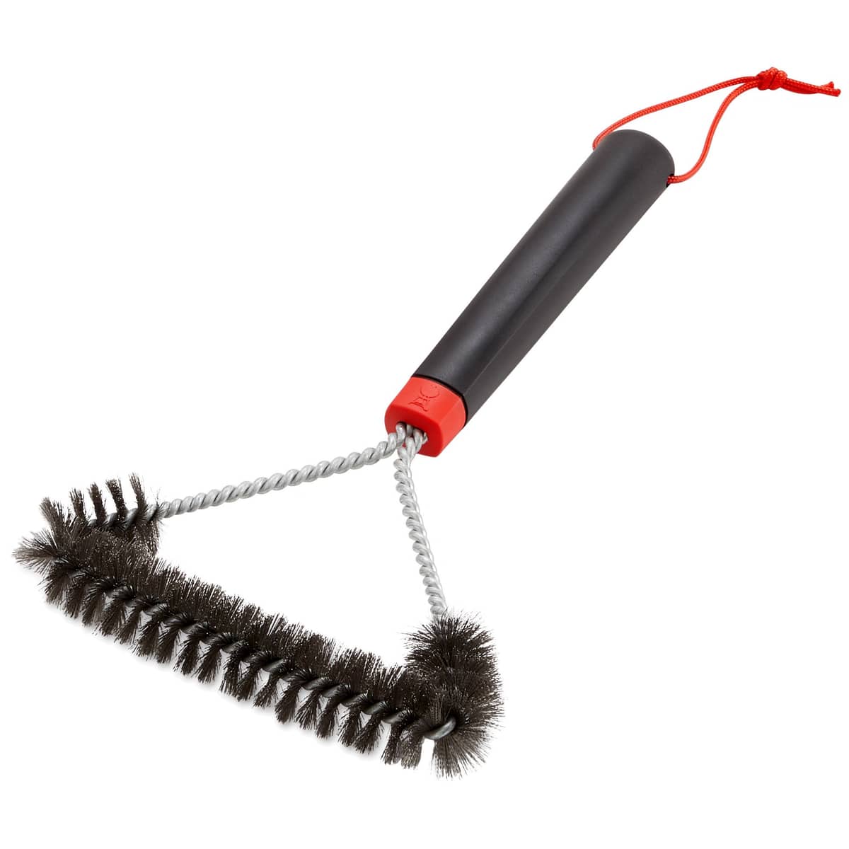 Tresidet Grillbørste, 30 cm.