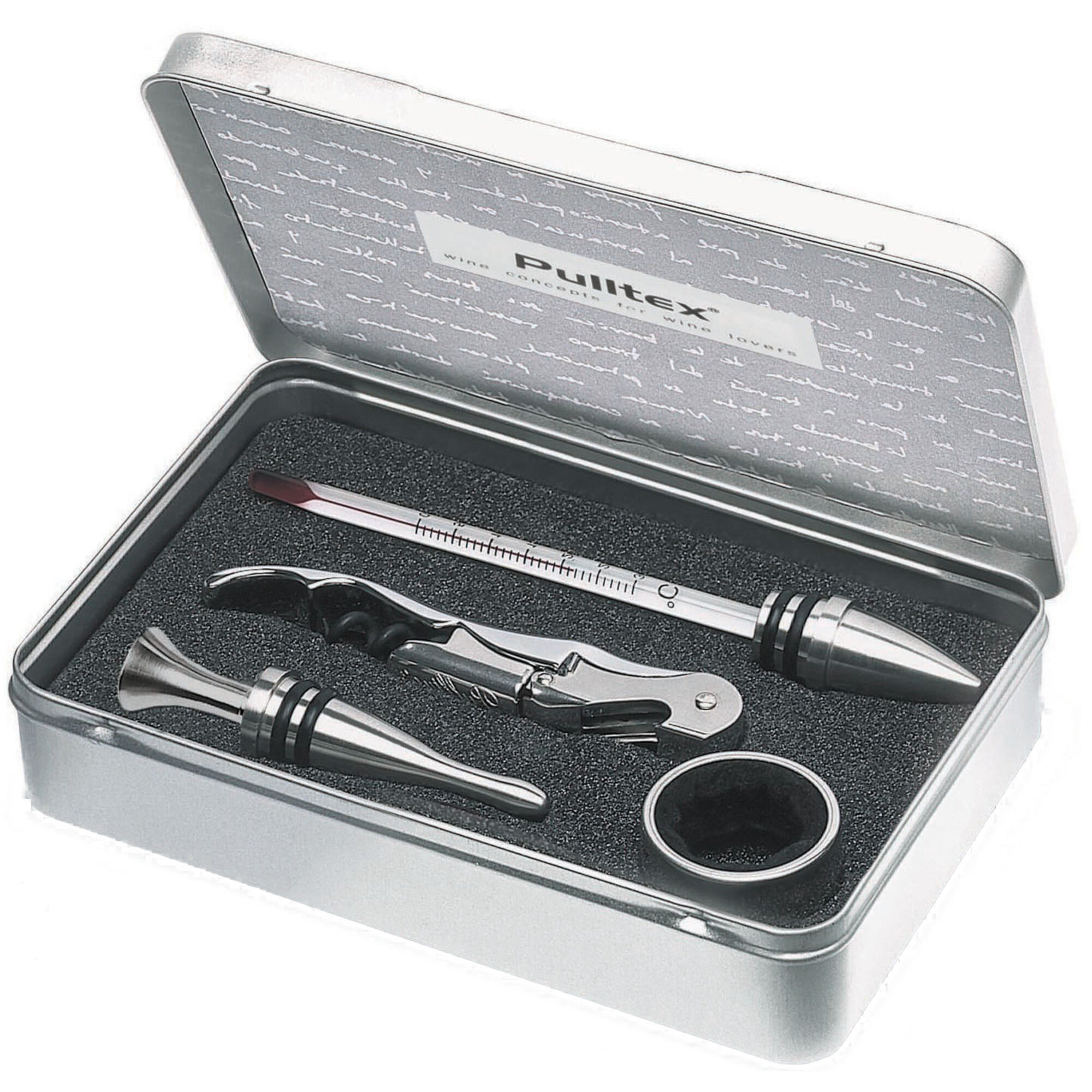 Alternativ bild 1 för Pulltex Pulltaps Wine Set De Luxe