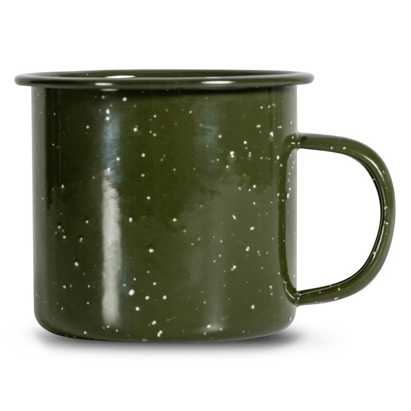 Doris emaljmugg, grön