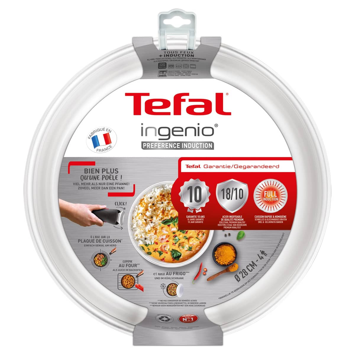 Ingenio Preference stekpanna 28 cm, rostfritt stål