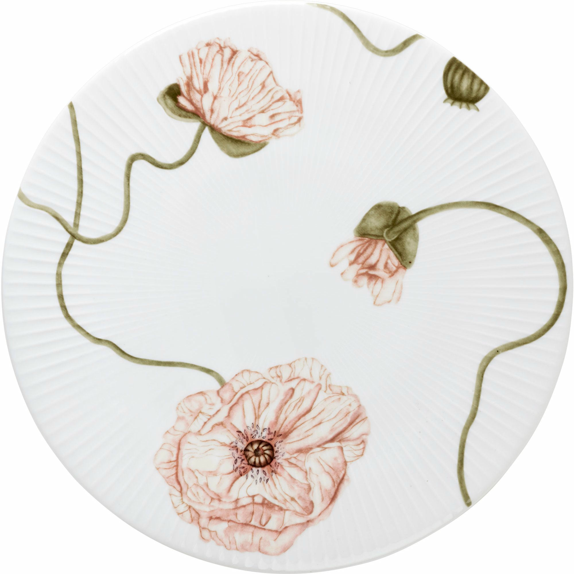 Alternativ bild 1 för Kähler Hammershøi Poppy tårtfat vit, Ø 30 cm
