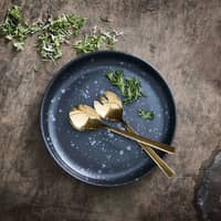RAW salladsbestick guld 2 delar 